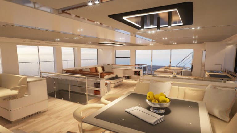 Silent Yachts - Silent 80 3-deck inside